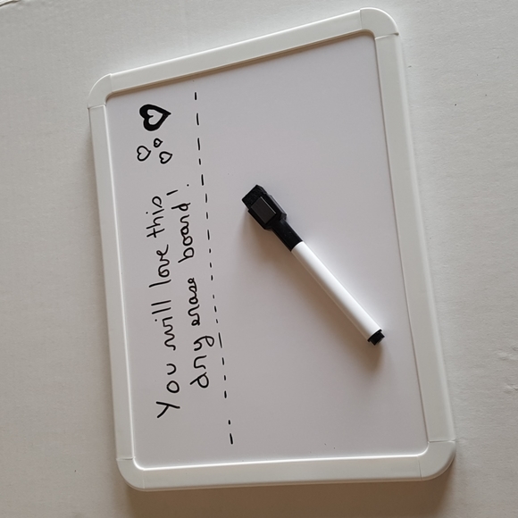 2 pcs Dry Erase Board Tableau blanc with Dry-erase Marker 8.5"x11" In. O… - Picture 4 of 7